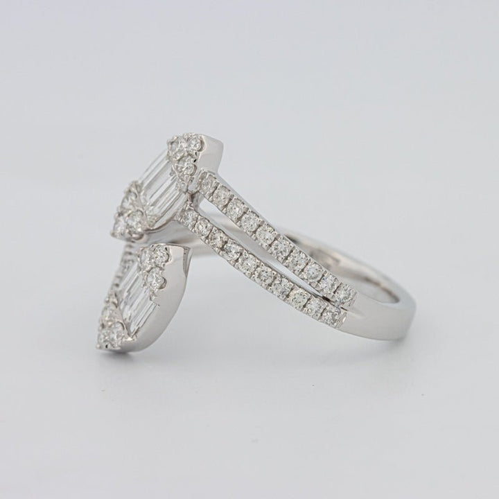 Invisible Marquise Twinny Ring - ZIZOV DIAMONDS