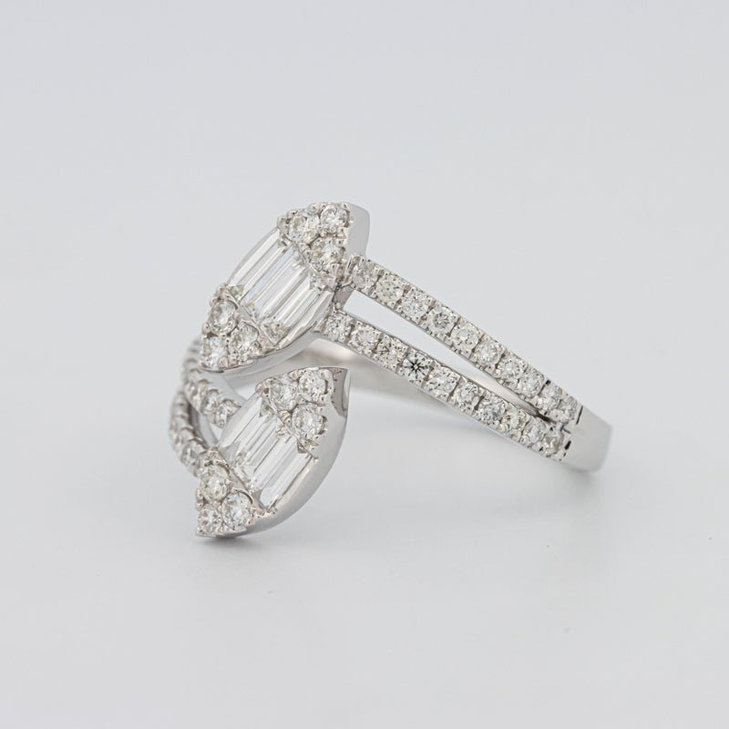 Invisible Marquise Twinny Ring - ZIZOV DIAMONDS