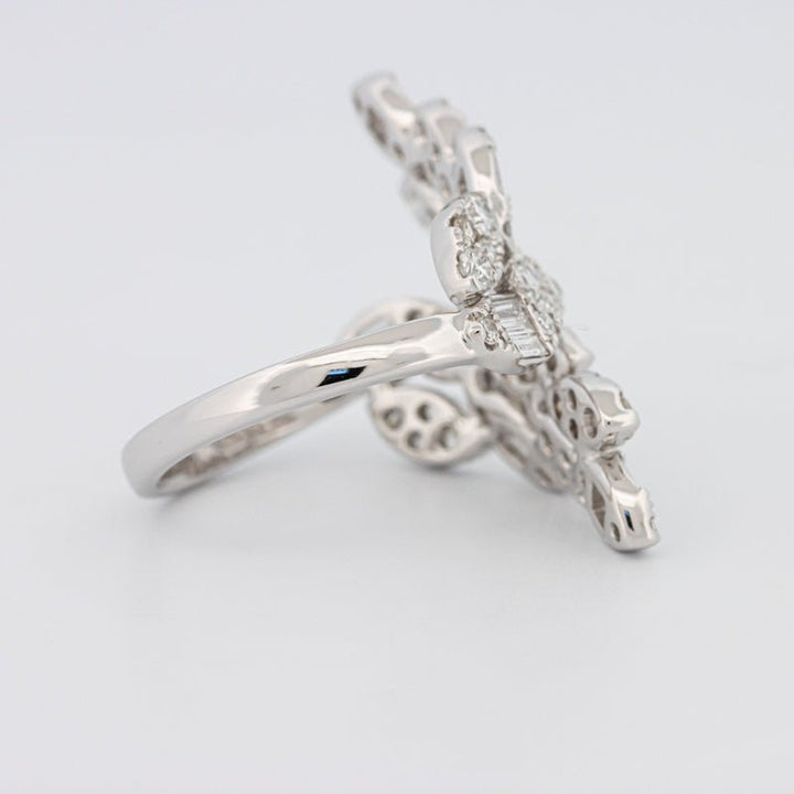 Invisible Marquise Twinny Ring - ZIZOV DIAMONDS