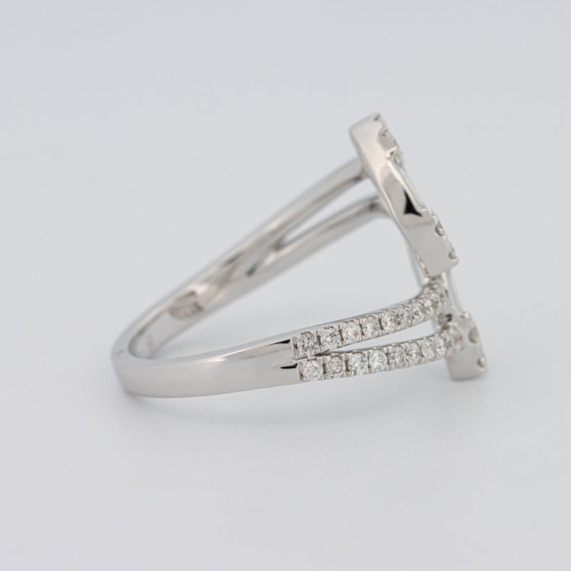 Invisible Marquise Twinny Ring - ZIZOV DIAMONDS