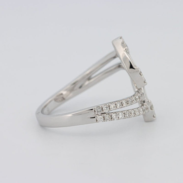Invisible Marquise Twinny Ring - ZIZOV DIAMONDS