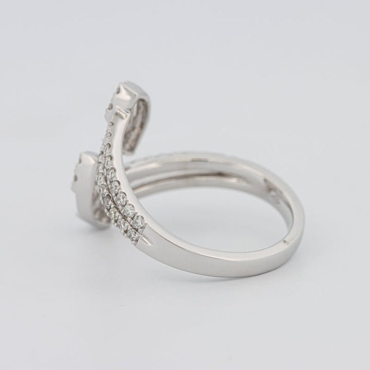 Invisible Marquise Twinny Ring - ZIZOV DIAMONDS