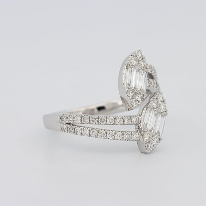 Invisible Marquise Twinny Ring - ZIZOV DIAMONDS