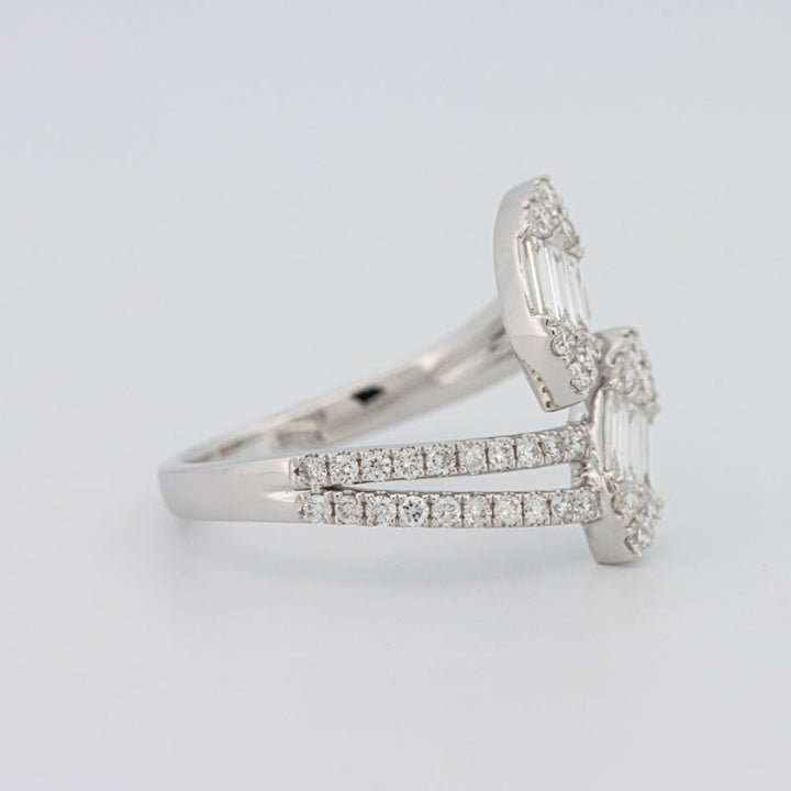 Invisible Marquise Twinny Ring - ZIZOV DIAMONDS