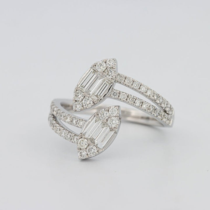 Invisible Marquise Twinny Ring - ZIZOV DIAMONDS