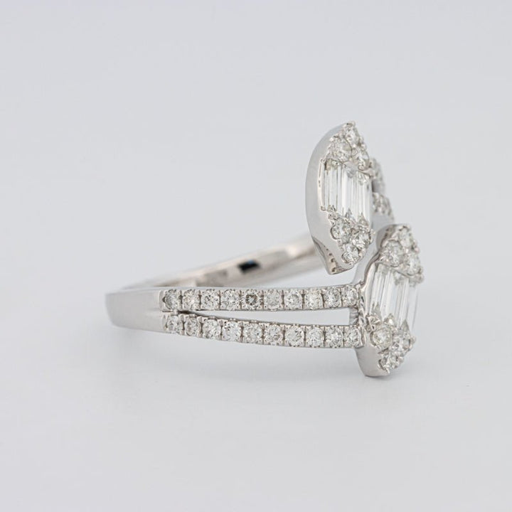 Invisible Marquise Twinny Ring - ZIZOV DIAMONDS