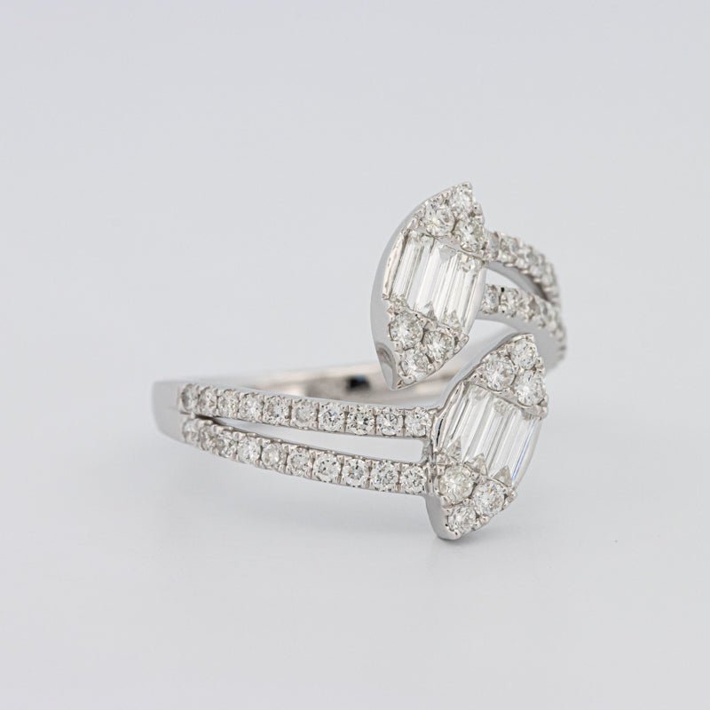 Invisible Marquise Twinny Ring - ZIZOV DIAMONDS
