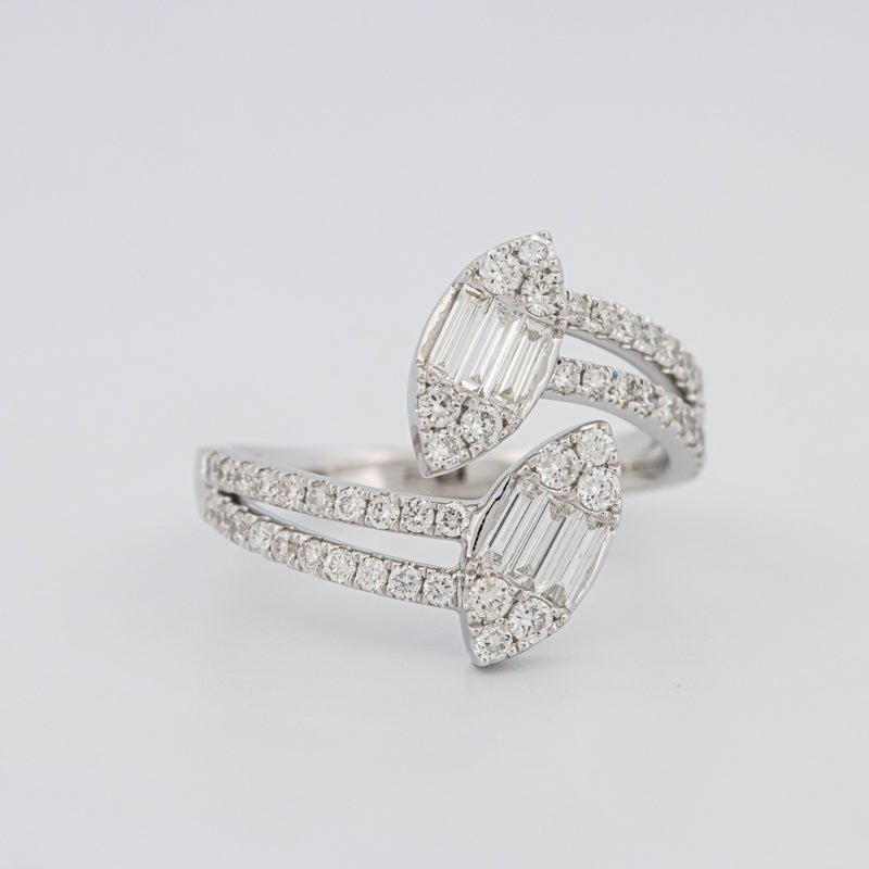 Invisible Marquise Twinny Ring - ZIZOV DIAMONDS