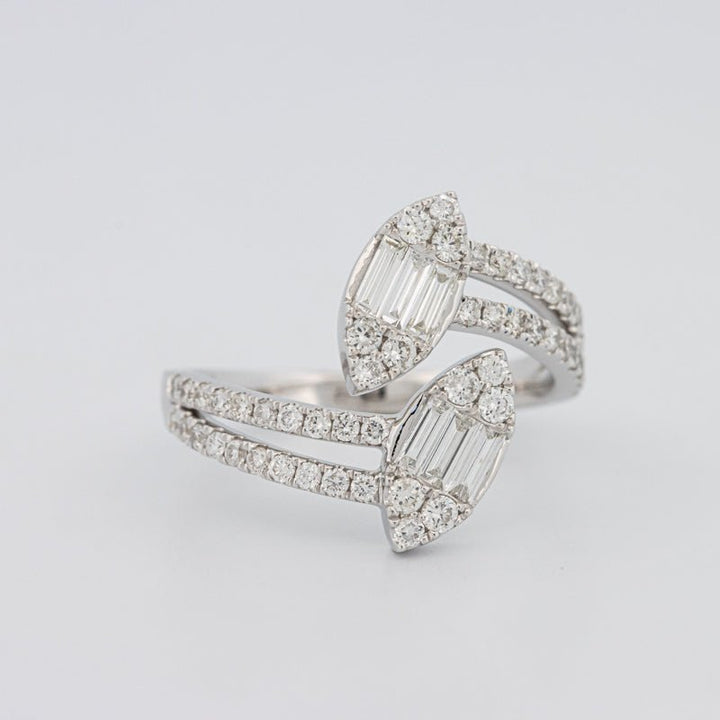 Invisible Marquise Twinny Ring - ZIZOV DIAMONDS