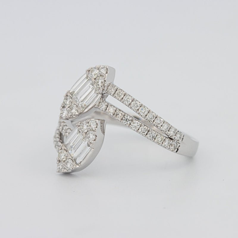 Invisible Marquise Twinny Ring - ZIZOV DIAMONDS