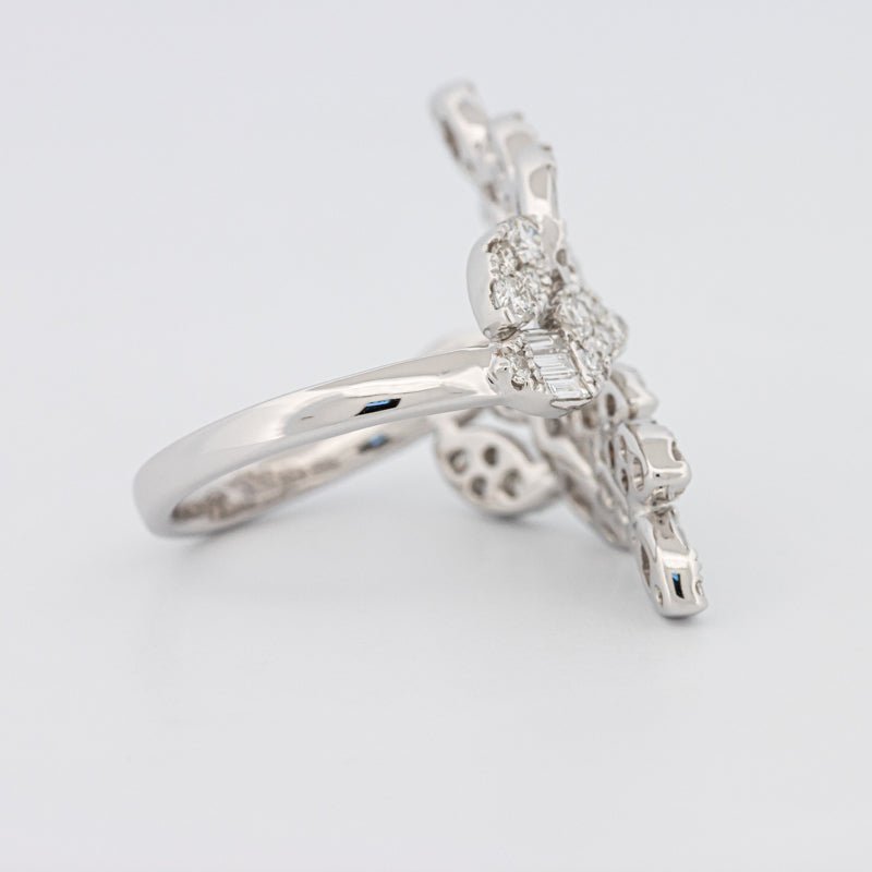 Invisible Marquise Twinny Ring - ZIZOV DIAMONDS