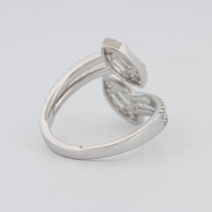 Invisible Marquise Twinny Ring - ZIZOV DIAMONDS