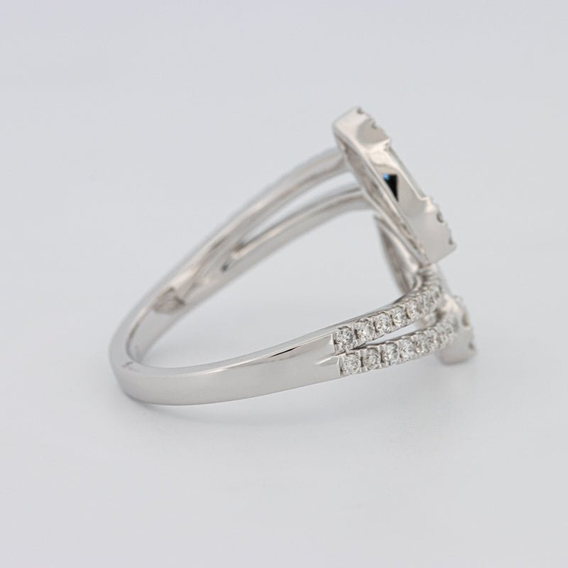 Invisible Marquise Twinny Ring - ZIZOV DIAMONDS