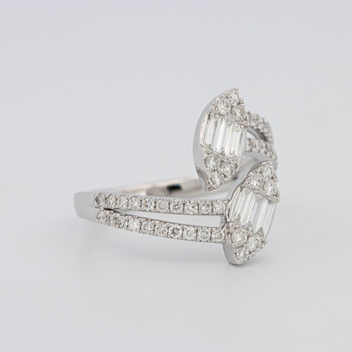 Invisible Marquise Twinny Ring - ZIZOV DIAMONDS