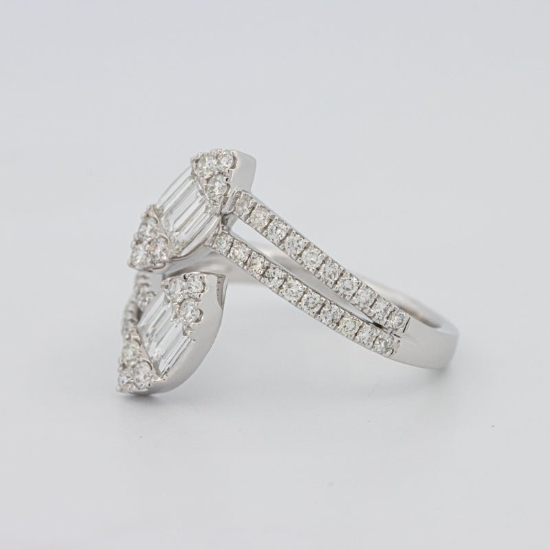 Invisible Marquise Twinny Ring - ZIZOV DIAMONDS