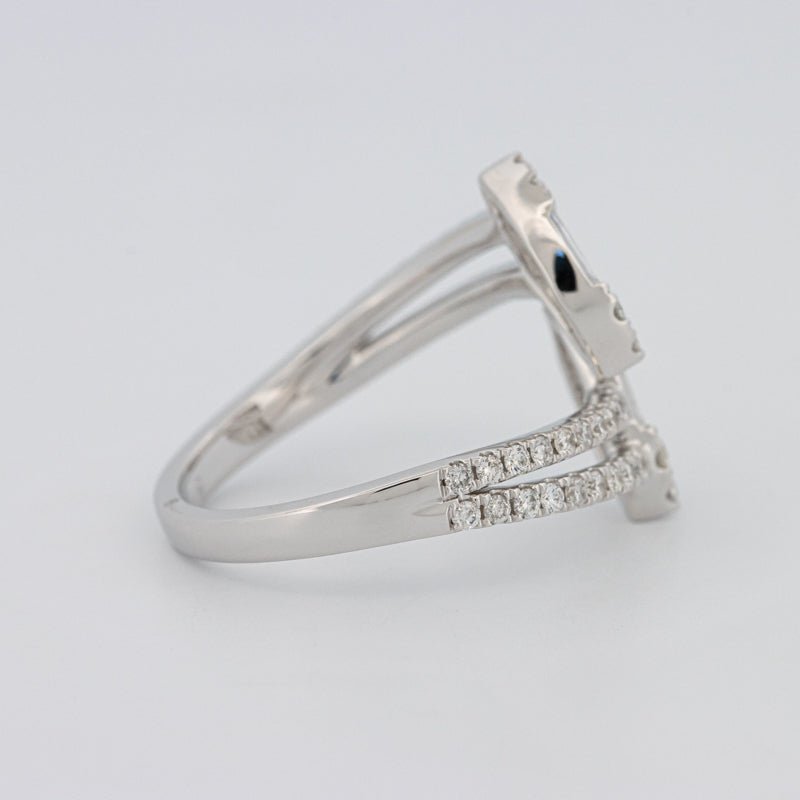 Invisible Marquise Twinny Ring - ZIZOV DIAMONDS