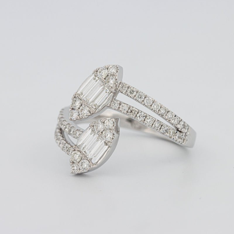 Invisible Marquise Twinny Ring - ZIZOV DIAMONDS