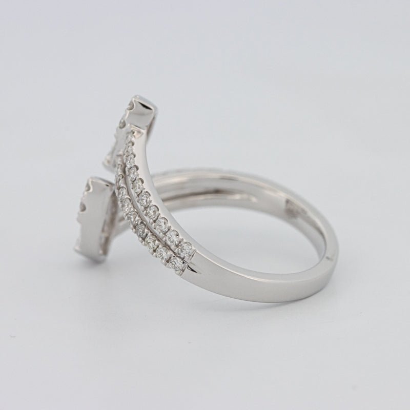 Invisible Marquise Twinny Ring - ZIZOV DIAMONDS