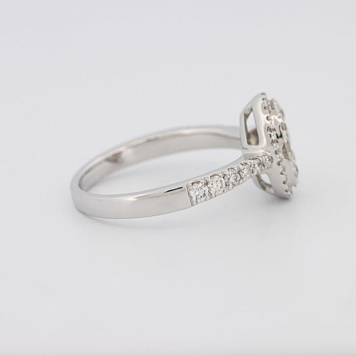 Invisible Oval Diamond Ring - ZIZOV DIAMONDS