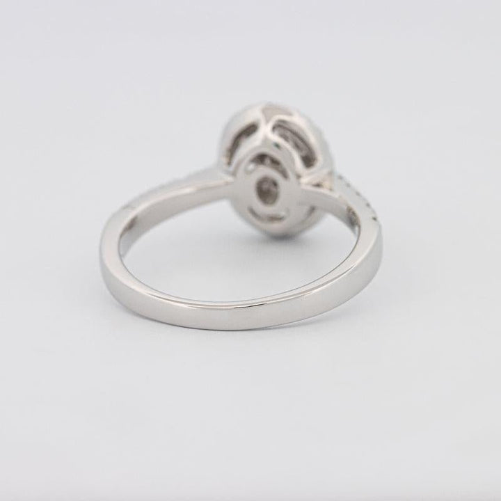 Invisible Oval Diamond Ring - ZIZOV DIAMONDS