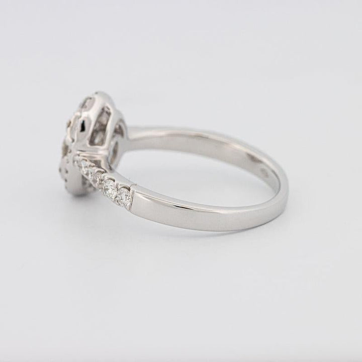 Invisible Oval Diamond Ring - ZIZOV DIAMONDS