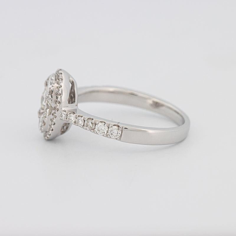 Invisible Oval Diamond Ring - ZIZOV DIAMONDS