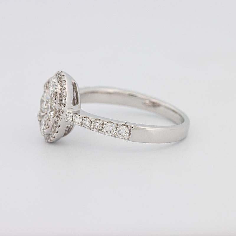 Invisible Oval Diamond Ring - ZIZOV DIAMONDS