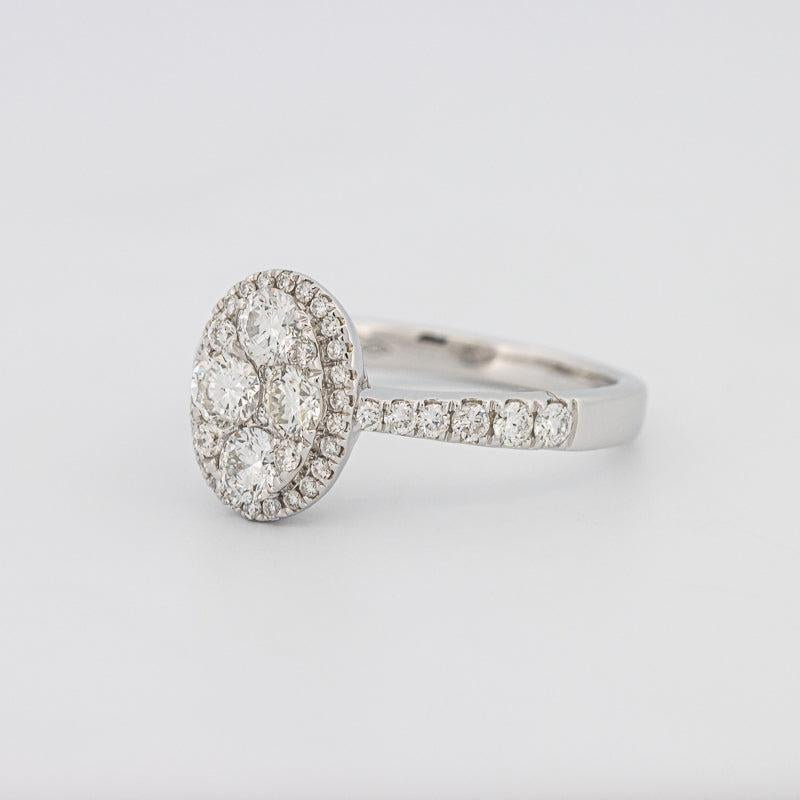 Invisible Oval Diamond Ring - ZIZOV DIAMONDS