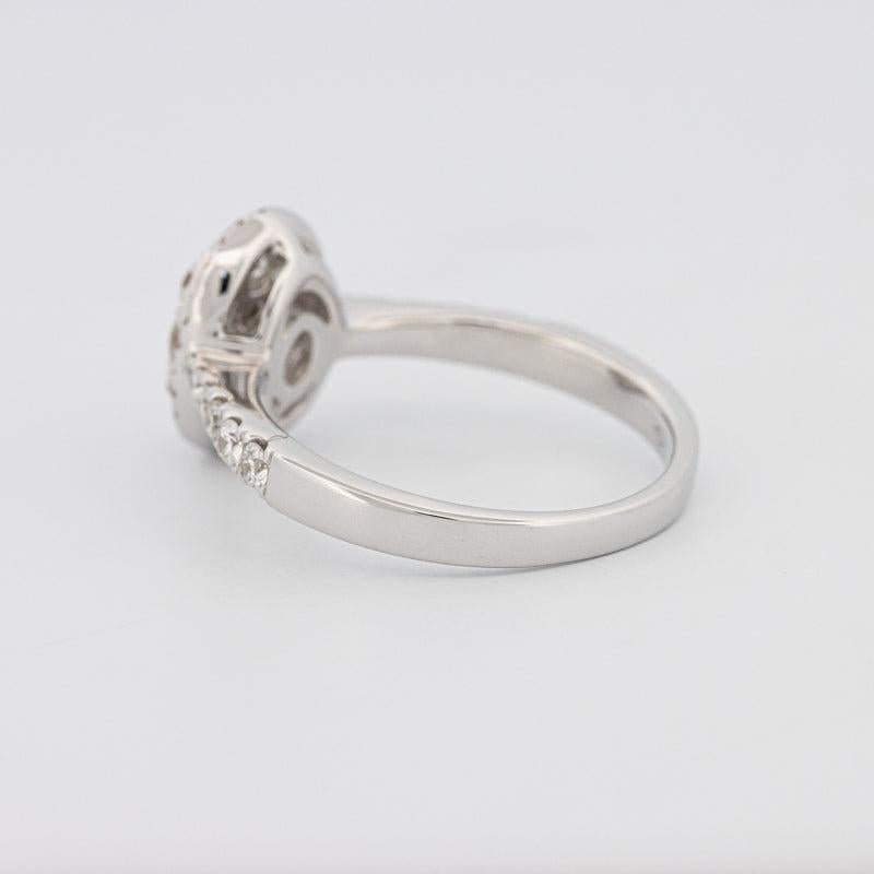 Invisible Oval Diamond Ring - ZIZOV DIAMONDS