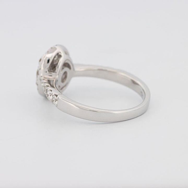 Invisible Oval Diamond Ring - ZIZOV DIAMONDS