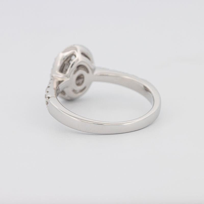 Invisible Oval Diamond Ring - ZIZOV DIAMONDS