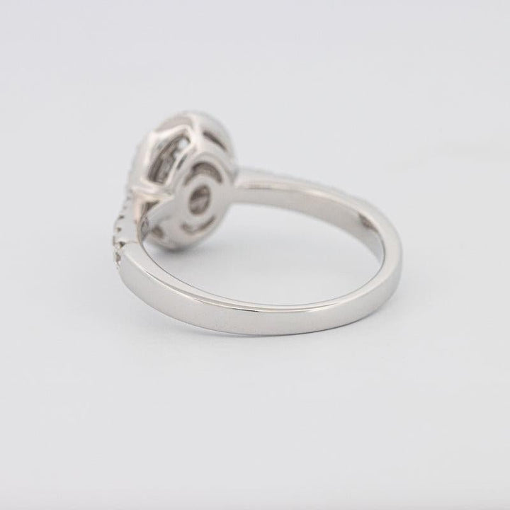 Invisible Oval Diamond Ring - ZIZOV DIAMONDS