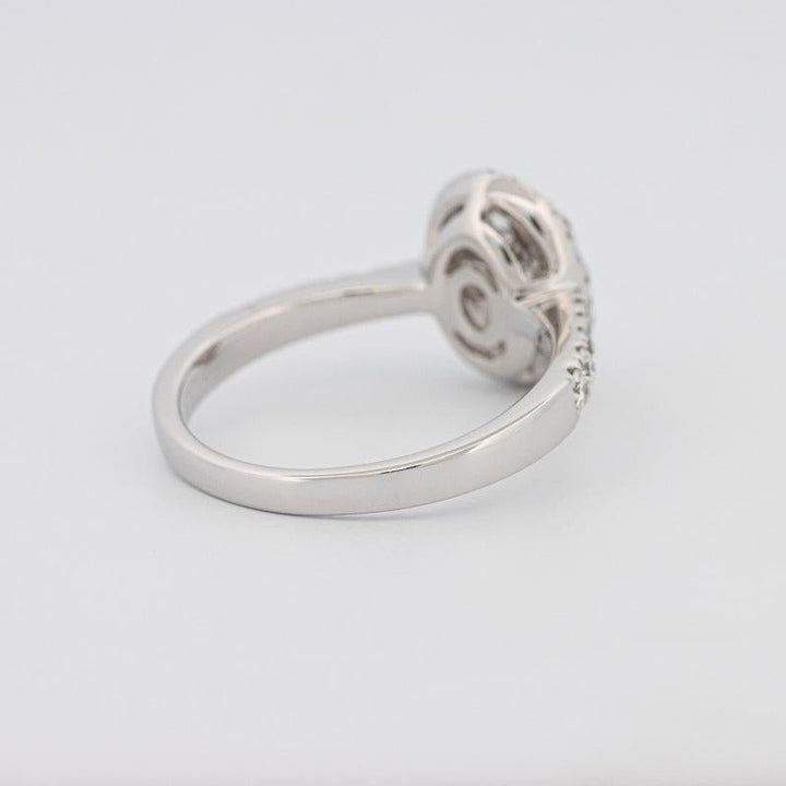 Invisible Oval Diamond Ring - ZIZOV DIAMONDS