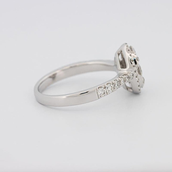 Invisible Oval Diamond Ring - ZIZOV DIAMONDS