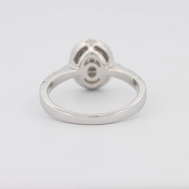 Invisible Oval Diamond Ring - ZIZOV DIAMONDS