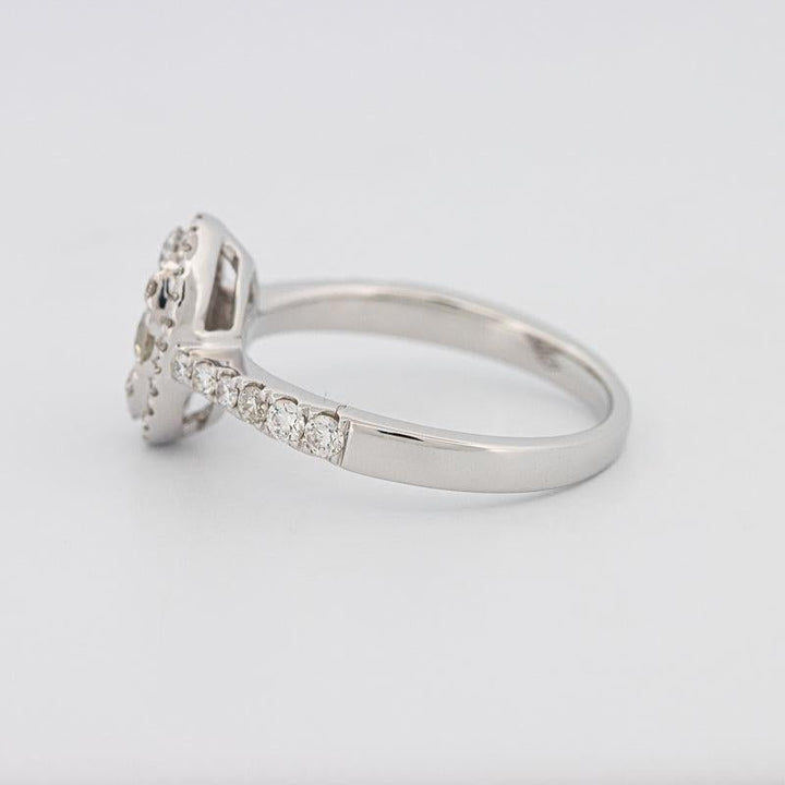 Invisible Oval Diamond Ring - ZIZOV DIAMONDS