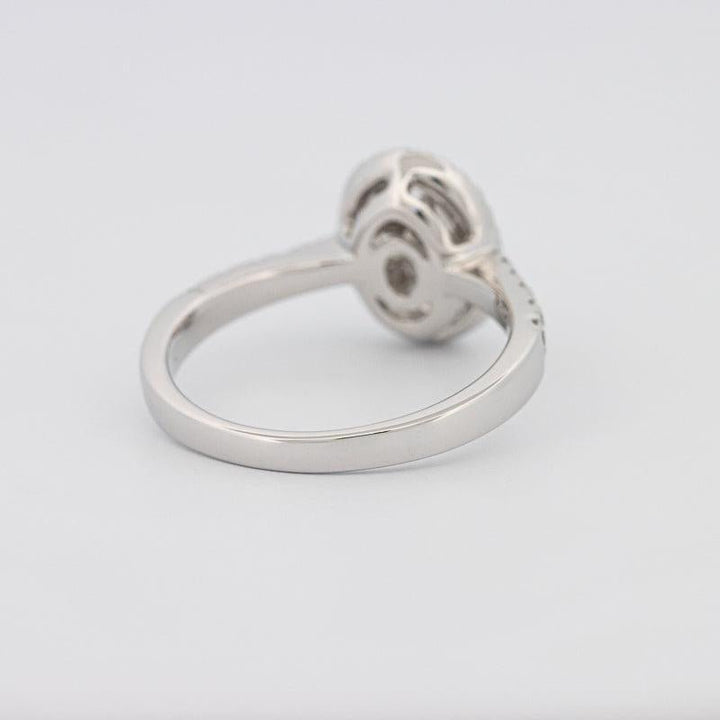 Invisible Oval Diamond Ring - ZIZOV DIAMONDS