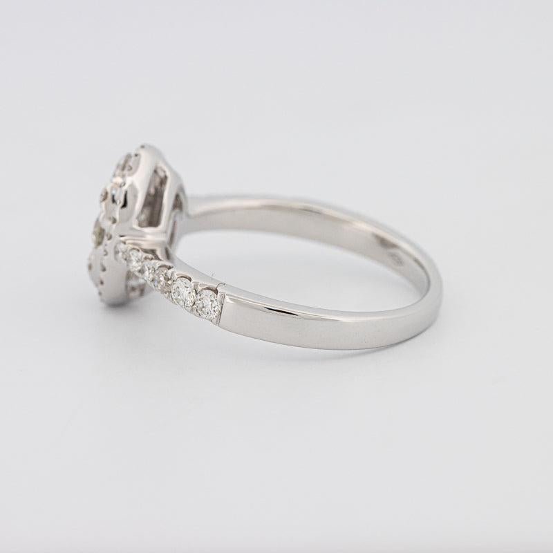 Invisible Oval Diamond Ring - ZIZOV DIAMONDS