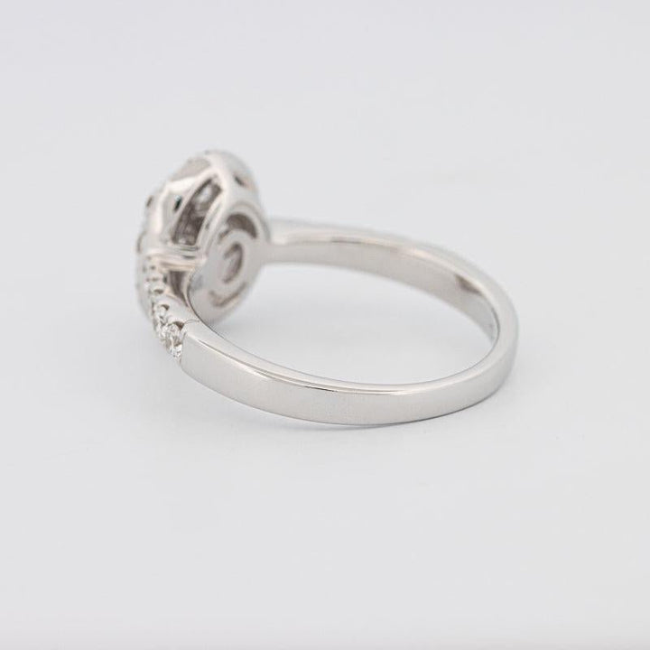 Invisible Oval Diamond Ring - ZIZOV DIAMONDS