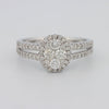 Invisible Oval Halo Diamond Ring - ZIZOV DIAMONDS