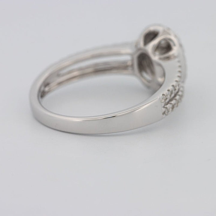 Invisible Oval Halo Diamond Ring - ZIZOV DIAMONDS