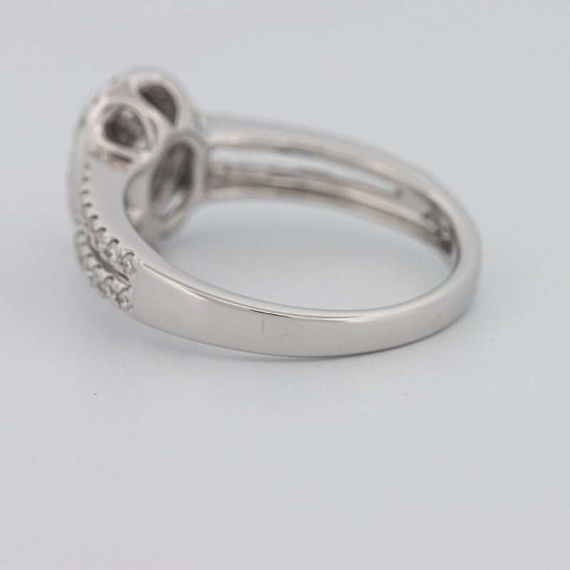 Invisible Oval Halo Diamond Ring - ZIZOV DIAMONDS