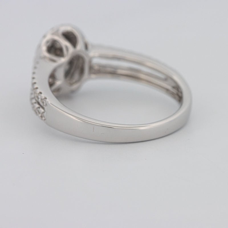 Invisible Oval Halo Diamond Ring - ZIZOV DIAMONDS