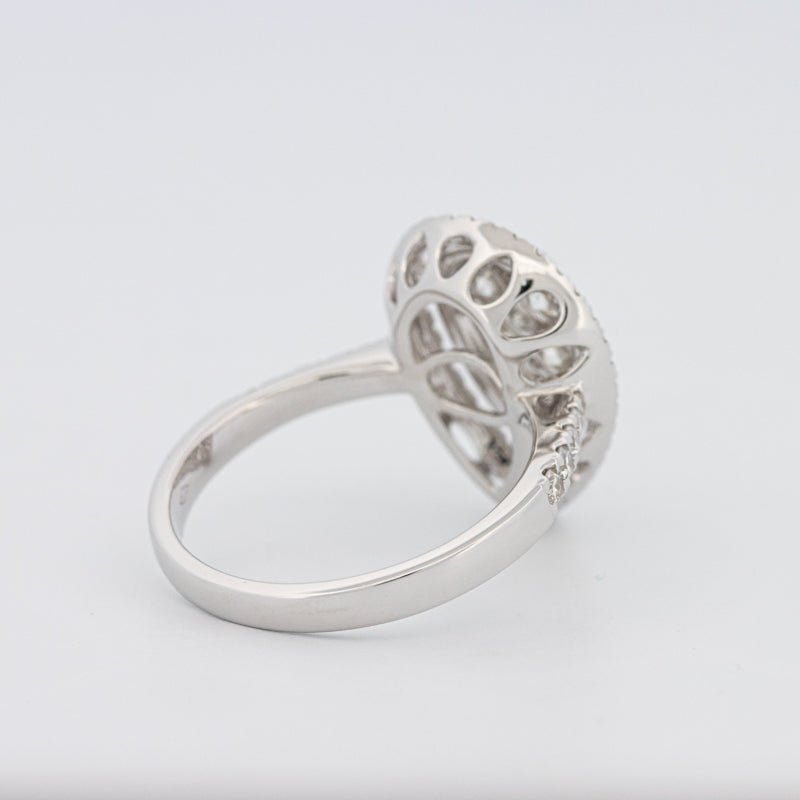 Invisible Pear - shape Diamond Ring - ZIZOV DIAMONDS