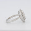 Invisible Pear - shape Diamond Ring - ZIZOV DIAMONDS