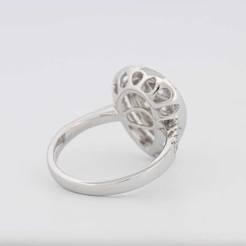 Invisible Pear - shape Diamond Ring - ZIZOV DIAMONDS