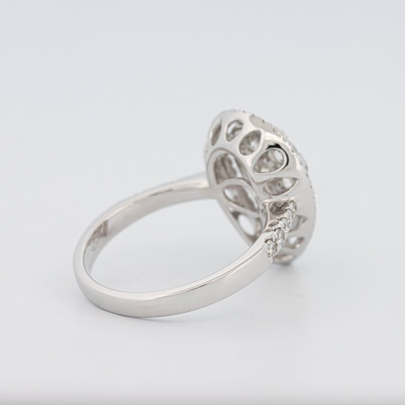 Invisible Pear - shape Diamond Ring - ZIZOV DIAMONDS