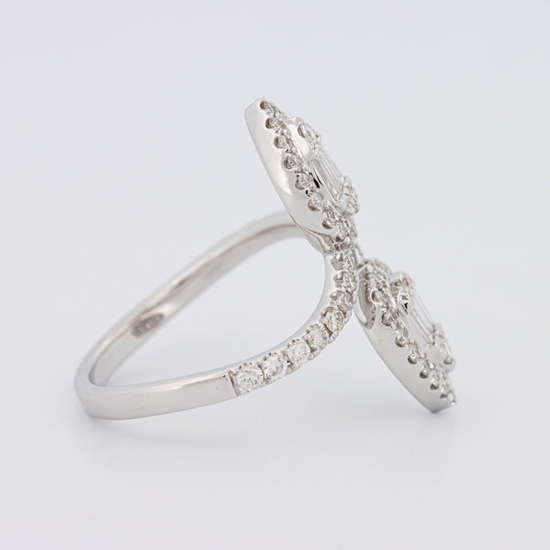 Invisible Pear - shape Twinny Ring - ZIZOV DIAMONDS