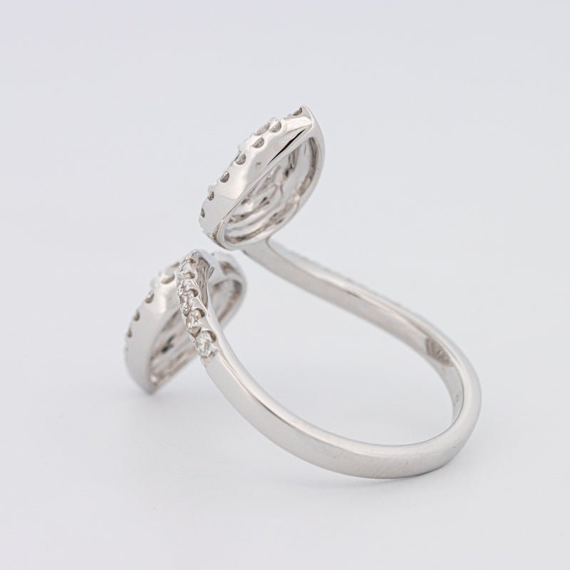 Invisible Pear - shape Twinny Ring - ZIZOV DIAMONDS