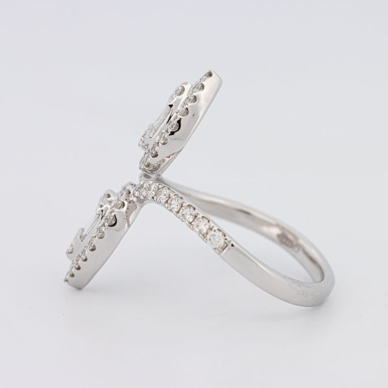 Invisible Pear - shape Twinny Ring - ZIZOV DIAMONDS